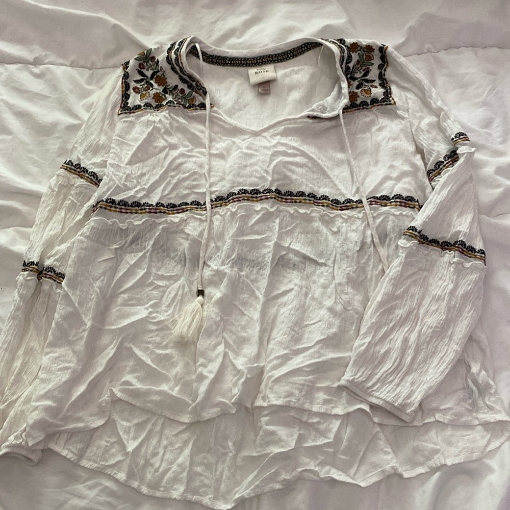 Knox Rose Peasant blouse